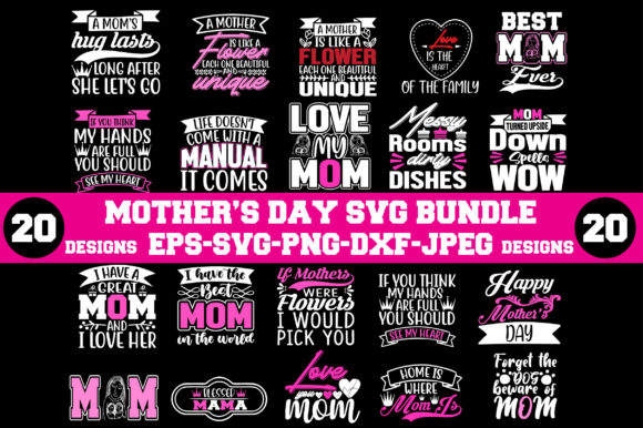Mother’s Day Bundle: Graphics for Crafts Sellers