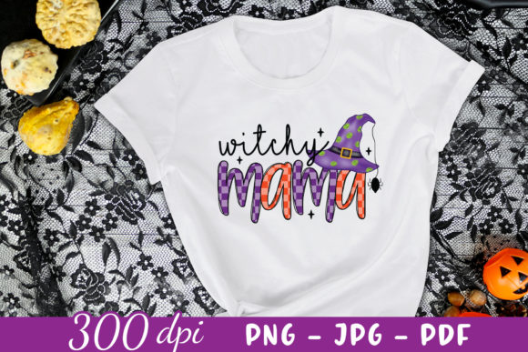 Witchy Mama - Witch Sublimation Design